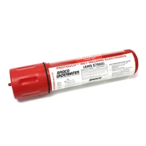 Broco UW/PT-1 ProTouch 1/8" wet welding electrodes. 95 electrodes per tube